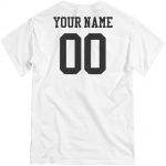 Custom Name Number Team Shirts Unisex Basic Promo T-Shi