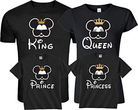 Amazon.com: King Queen Prince Princess Mickey Minnie Family .