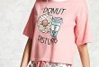 Donut Disturb Pajama Set | Pajama set women, Cute outfits, Cute .