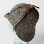 Sherlock Holmes Hat | Deerstalker Hat | Tweed Hat | Hatman of Irela
