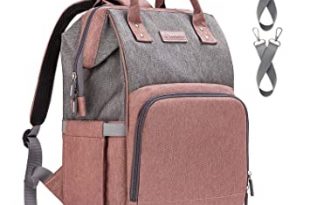 Amazon.com : Diaper Bag Backpack Nappy Bag Upsimples Baby Bags for .