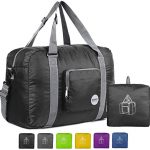 Amazon.com: Wandf Foldable Travel Duffel Bag Luggage Sports Gym .