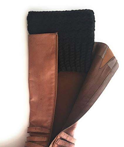 Amazon.com: Extra Wide Calf Boot Cuffs for Women Peruvian Wool .