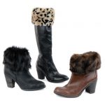 Women's Tame Faux Fur Boot Toppers - Set of