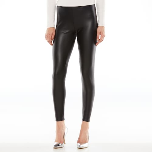 LC Lauren Conrad Faux-Leather Leggings - Women