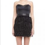 Milly Dresses | Feather Skirt Strapless Dress New 695 | Poshma
