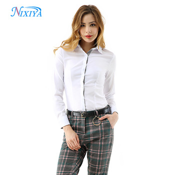 Women casual formal shirts and pants combination, View formal .