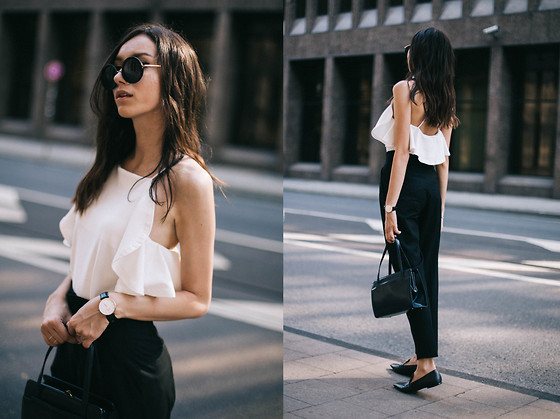 Bea G - Top, Pants, Shoes, Bag, Watch - French Style | LOOKBO
