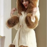 HIDAHIDA hot Fashion Winter Faux Fur Coat Women High Grade Belt .
