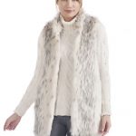 Arctic Leopard Every-Wear Faux Fur Vest | Womens Faux Fur Ves