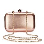 Alice Rose Gold Clutch Bag | Fashion World | Rose gold clutch bag .