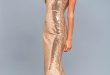 Lovely Gold Sequin Dress - Sequin Maxi Dress - Mermaid Ma