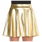 Women's Flare Skirt Halloween Costume - Gold : Targ