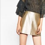 Zara Skirts | Gold Skirt | Poshma