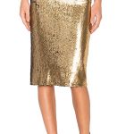 House of Harlow 1960 x REVOLVE Kiki Skirt in Gold | REVOL