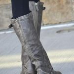 Gray Riding Boots - LOVE | Riding boots, Boots, Grey boo