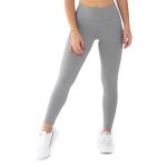 Light Grey High Waist Legging in 2020 | Grey leggings outfit, Grey .