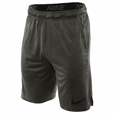 New Mens Nike Dri Fit Storm Printed Training Athletic Anthracite .