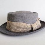 Vintage 1950s MENS Hat : 50s Grey Pork Pie Fedora (With images .