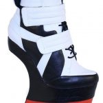 Heelless Wedge Sneakers High Heel Platform by FashionCorporation .