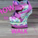 How to WALK/RUN in Heel less heels - YouTu