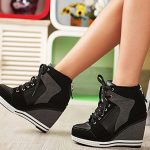 high heel wedge sneakers | ... sneaker platform high heels shoes .