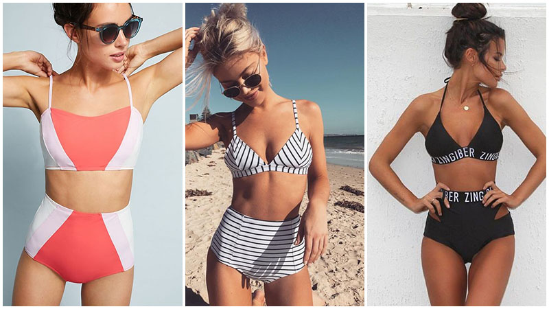 The Sexiest High Waisted Swimsuits for Summer Vacatio