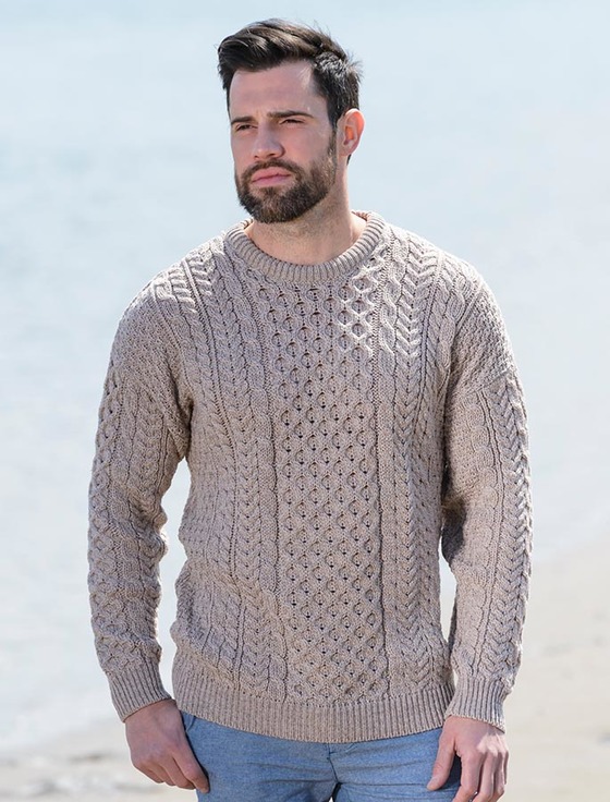 Aran sweater, Irish sweater, Cable knit sweater | Aran Sweater Mark