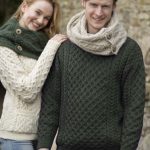 Loden Green Irish Sweater - Irish Crossroa