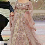 Pink Net Bridal Designer Kaftan, Rs 35500 /piece, Gs Fashion | ID .