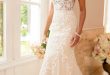 Lace Wedding Dress with Sheer Cutouts | Stella York Wedding Gow