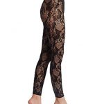 On Sale Now. 40% Off Wolford Women's Louise Lace Leggings - Black .