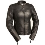 Ladies Leather Girl Power Jacket - First Classi