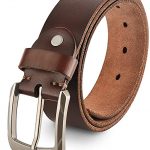 Genuine Leather Belts For Men, 100% Full Grain Fashion Mens Belt .