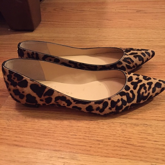 Ivanka Trump Shoes | Tizzy Pointed Leopard Flats | Poshma