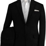 Pure Black Linen Suit : StudioSuits: Made To Measure Custom Suits .