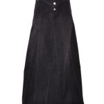 Victoria Black Long Denim Skirt # ET-0644 - Style