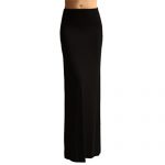 Women's Black Maxi Skirt: Amazon.c