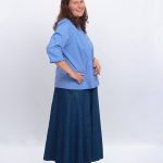 Long Denim Skirts For Women Are Made To Be Your Everyday Pic