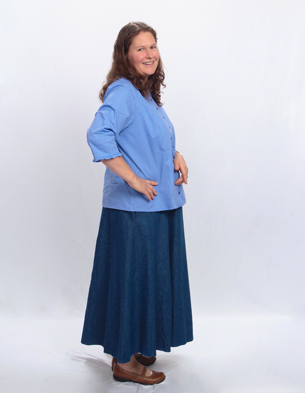 Long Denim Skirts For Women Are Made To Be Your Everyday Pic