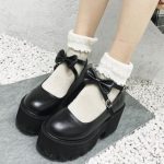 KICKOFF Block-Heel Platform Mary Jane Shoes | YesSty