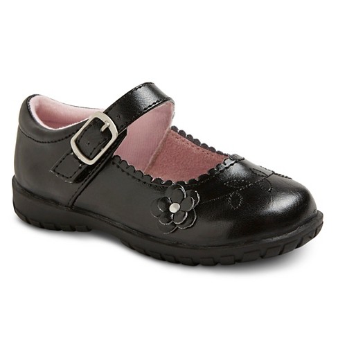 Toddler Girls' Allison Mary Jane Shoes - Black : Targ
