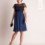 Silk and Lace Special Occasion Maternity Dress | Chic maternity .