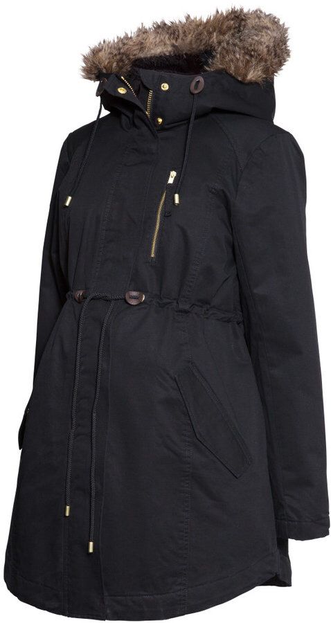 H&M maternity winter coat | Winter maternity outfits, Ladies .