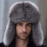 Shop Russian leather bomber leather hat men winter hats with .