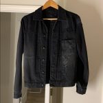 Zara Jackets & Coats | Mens Jean Jacket Black | Poshma