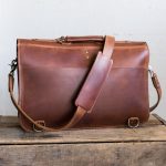 The No. 1860 EXPRESS - Fine Leather Messenger Bag & Mens Briefcase .