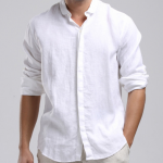 Mens Linen Shirt … | Linen shirt men, Mens wedding shirts, Linen shi