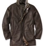 Shearling Leather Coat for Men - Orv