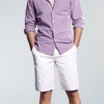 Summer Attire | Mens outfits, Casual shorts outfit, White jeans m